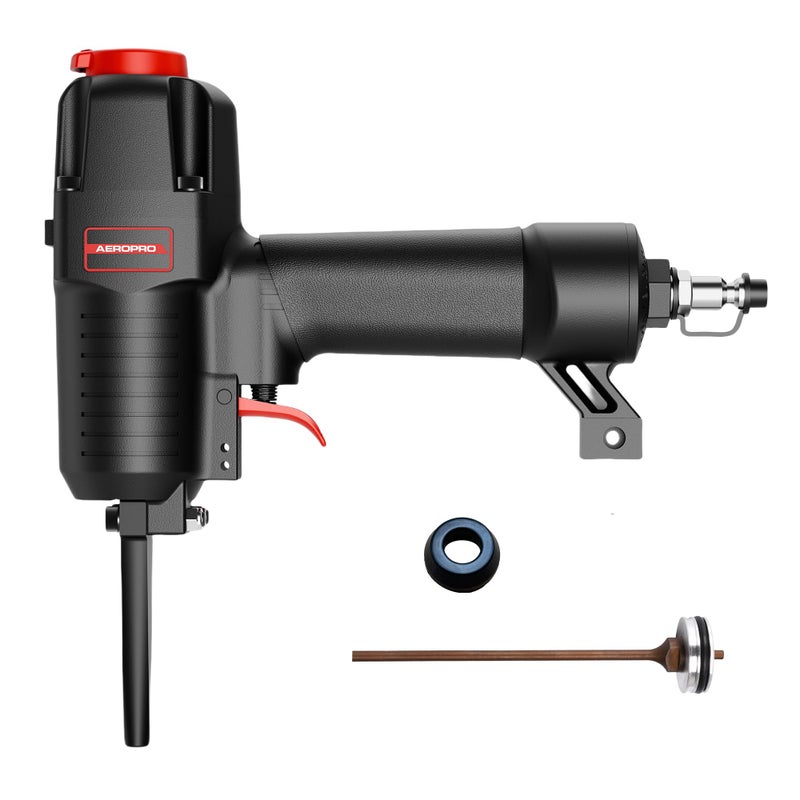 AeroPro 700V Professional Grade Heavy Duty Pneumatic Punch Nailer/Nail Remover with Extra Driver and Bumper, Long Nail Nose, 2-3/4â€ 6mm Diameter for 1-4 Inch Nails, 9-16 Gauge - Image 1